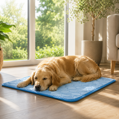 FrostPaw – Selbstkühlende Hundematte